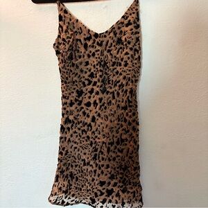 Forever 21 Leopard Print Mini Dress